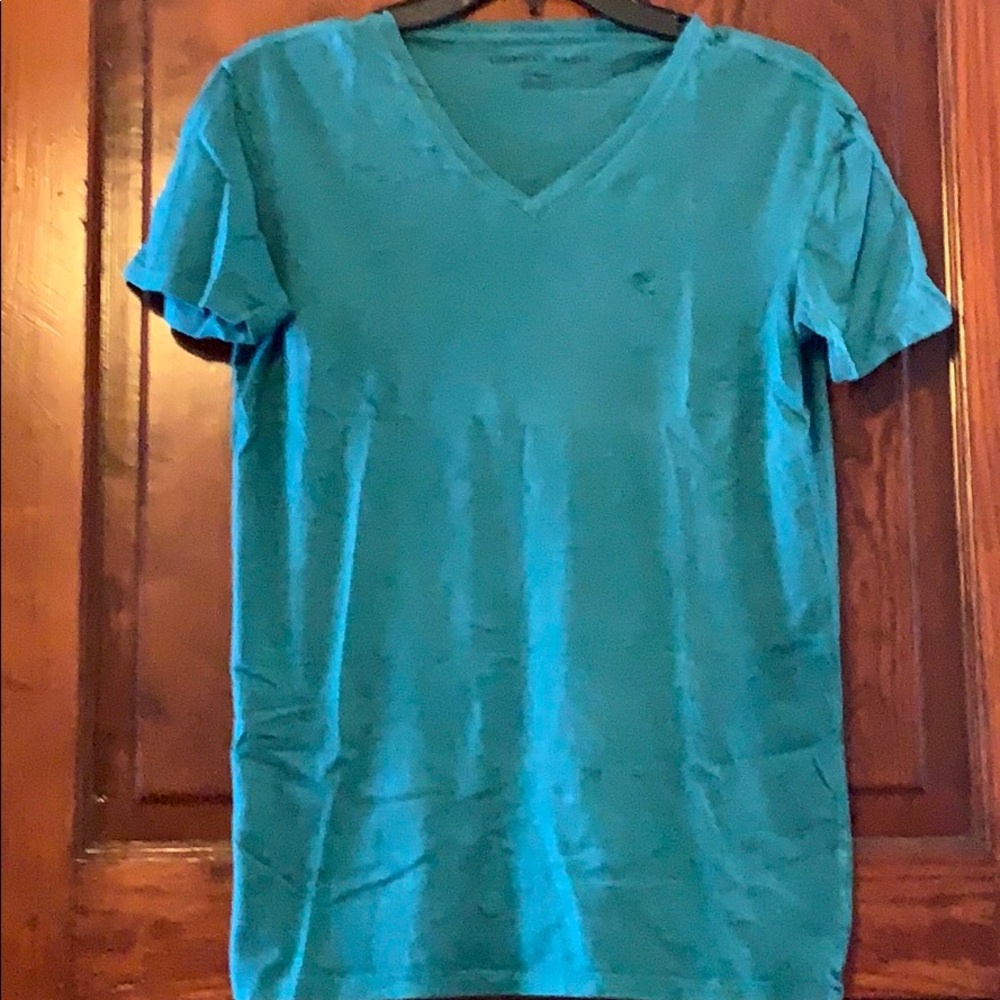Blue V-Neck